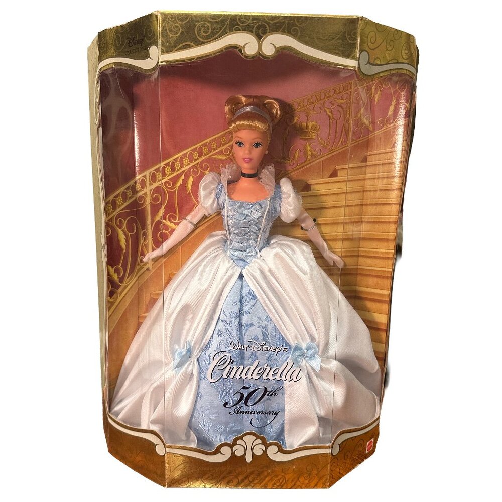 Rare 1999 Cinderella 50th Anniversary Barbie Collectable